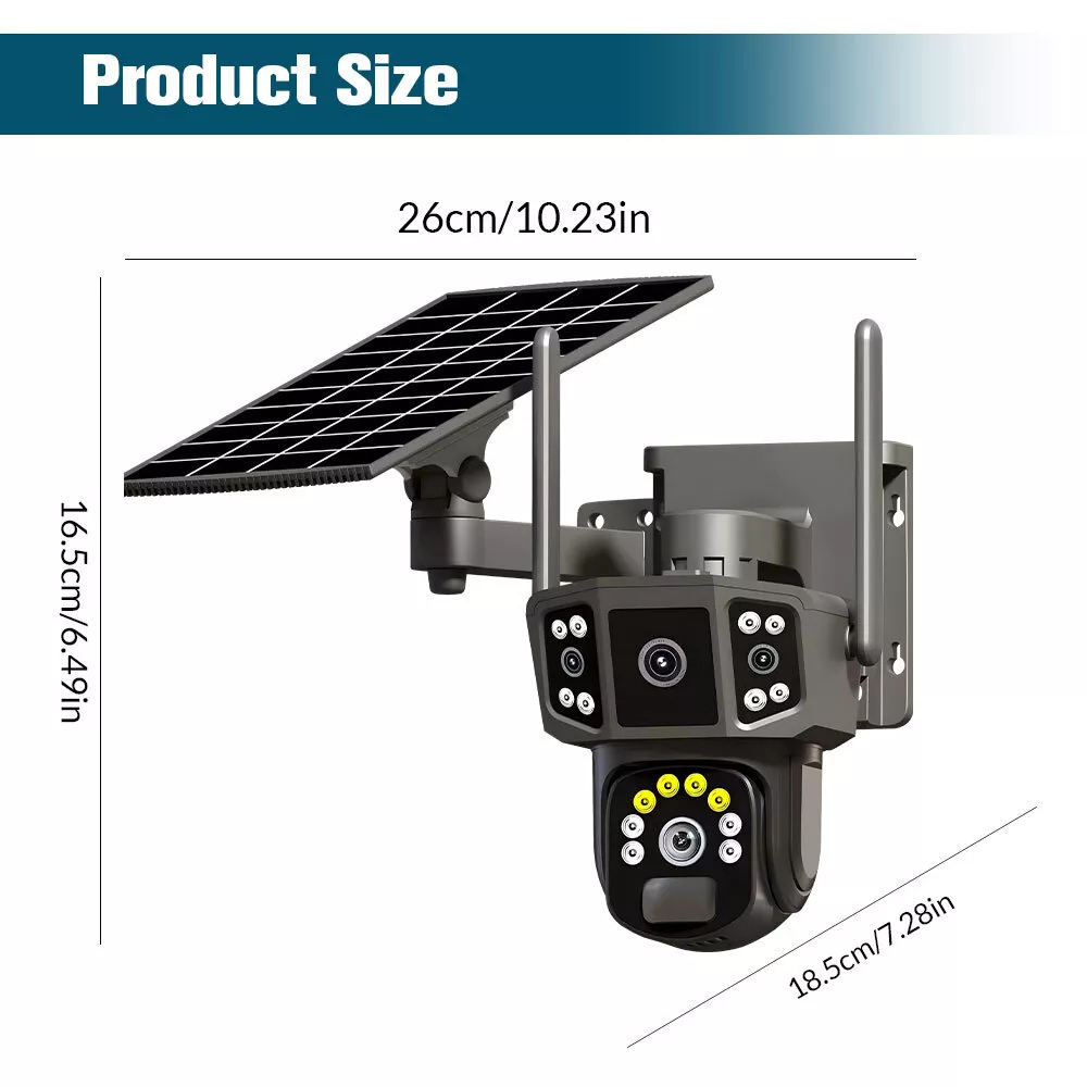 Solar Powered Security Camera