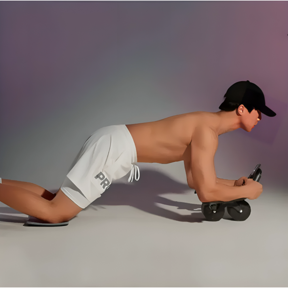 Automatic Rebound Ab Roller