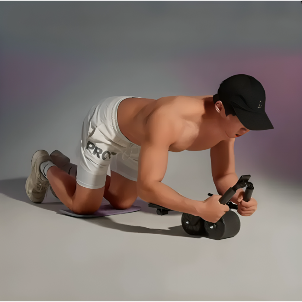 Automatic Rebound Ab Roller