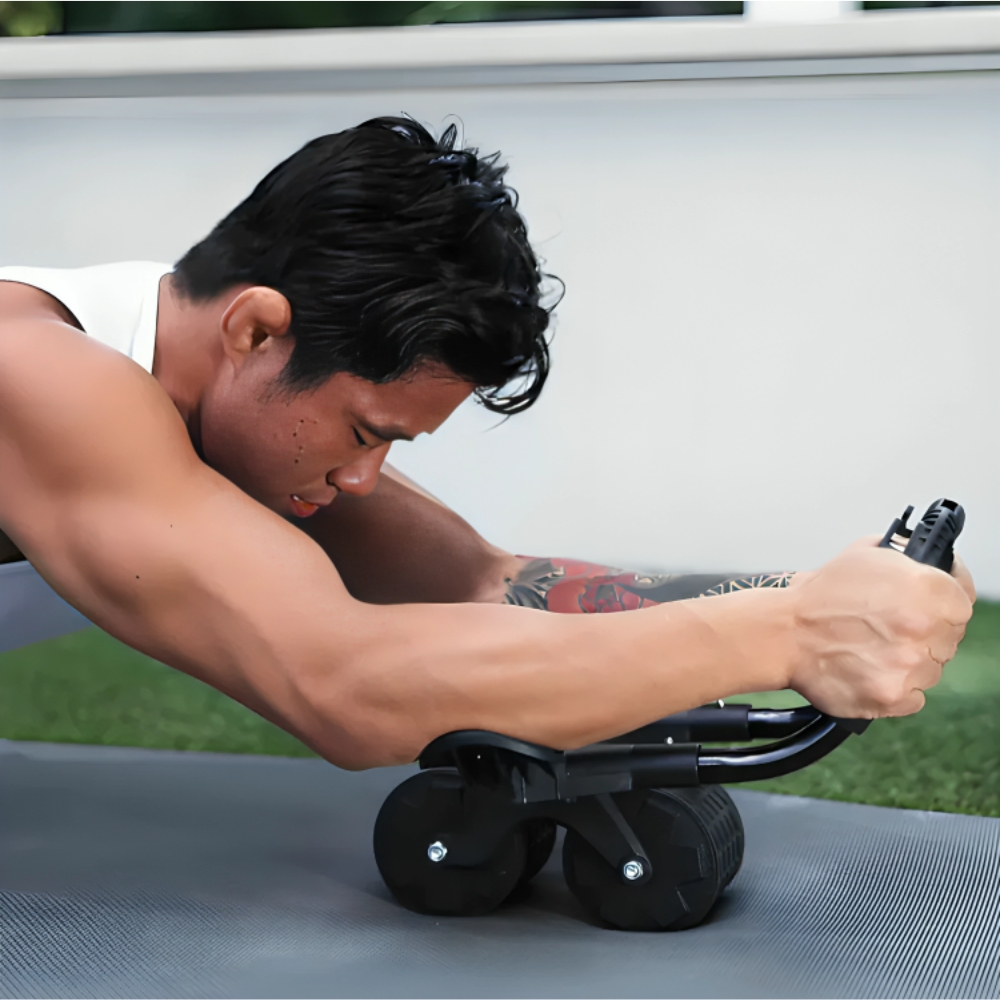 Automatic Rebound Ab Roller