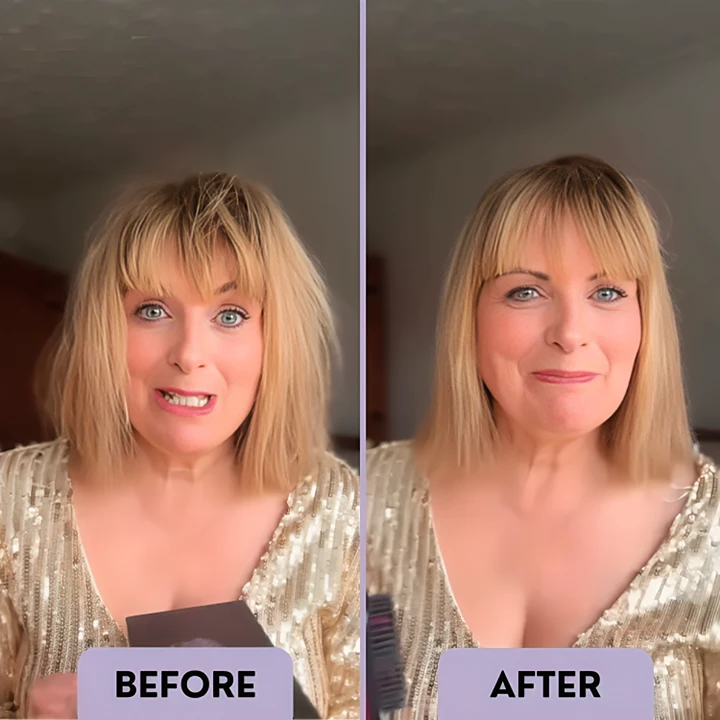 Cordless Hair Straightener Brush